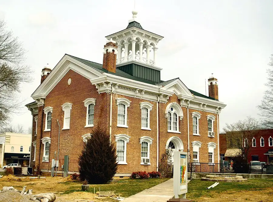 The Coffee County Courthouse in Manchester, Coffee County, Tennessee