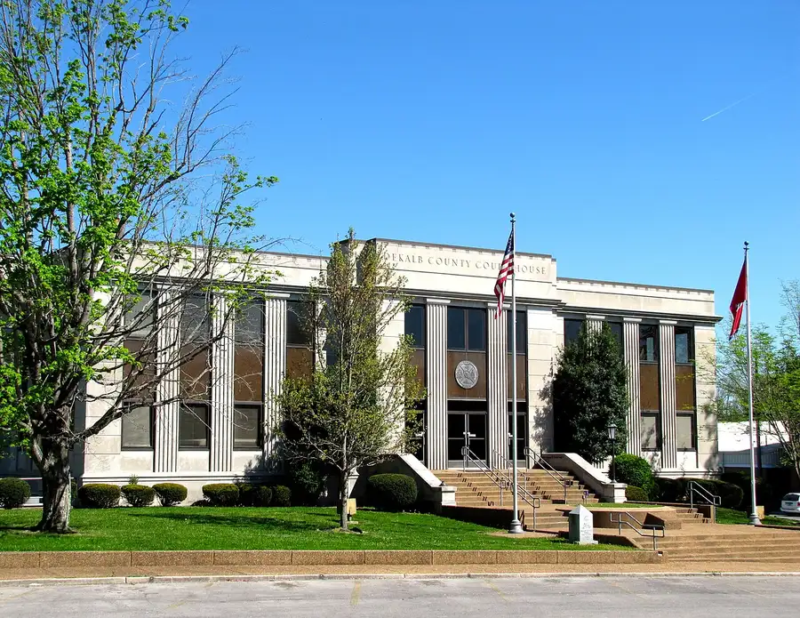 DeKalb County Courthouse in Smithville, DeKalb County, Tennessee