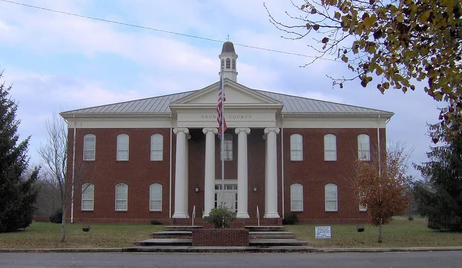 Grundy County Courthouse in Altamont, Grundy County, Tennessee