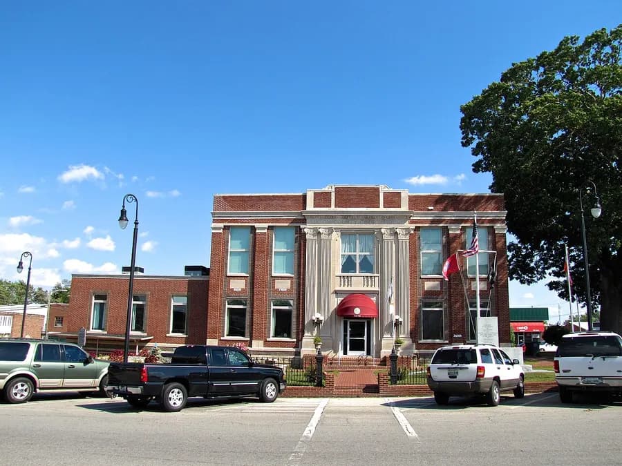 Macon County Courthouse in Lafayette, Macon County, Tennessee