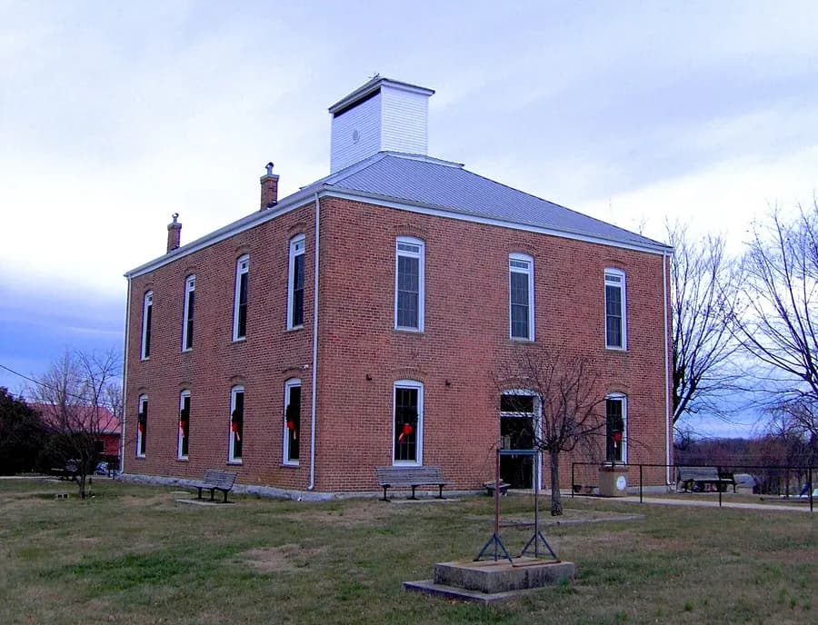 Van Buren County Courthouse in Spencer, Van Buren County, Tennessee